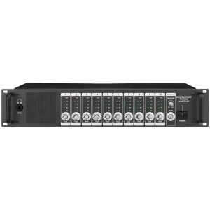 Monacor PA-1200M ELA izbornik programa slika