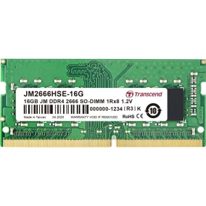 Transcend memorijski modul prijenosnog računala JetRam JM2666HSE-16G 16 GB 1 x 16 GB DDR4-RAM 2666 MHz CL19 slika