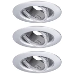 Paulmann 92110  ugrađeno svjetlo 3-dijelni komplet   GU10  krom (mat) boja