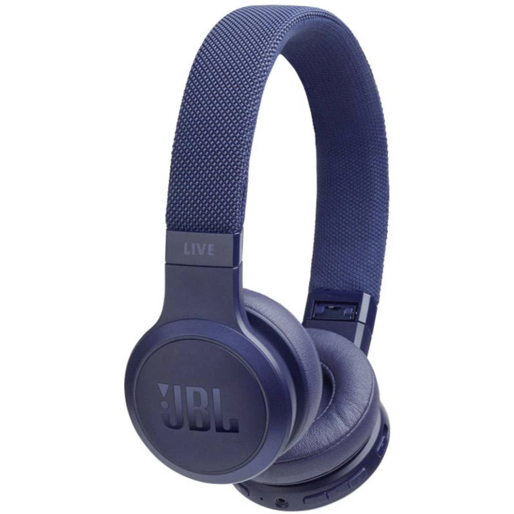 Bluetooth&reg; Naglavne slušalice JBL Live 400BT Na ušima Slušalice s mikrofonom, Personalizacija zvuka, Kontrola glasnoće Plava slika