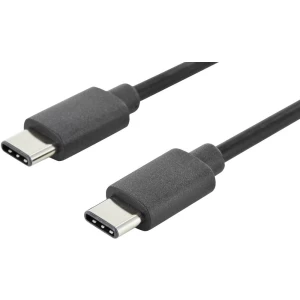 Digitus USB 2.0 Priključni kabel 1 m Crna slika