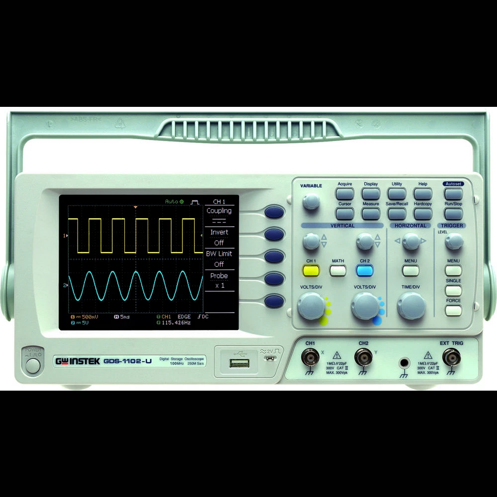 GW Instek GDS-1102-U digitalni osciloskop 100 MHz slika