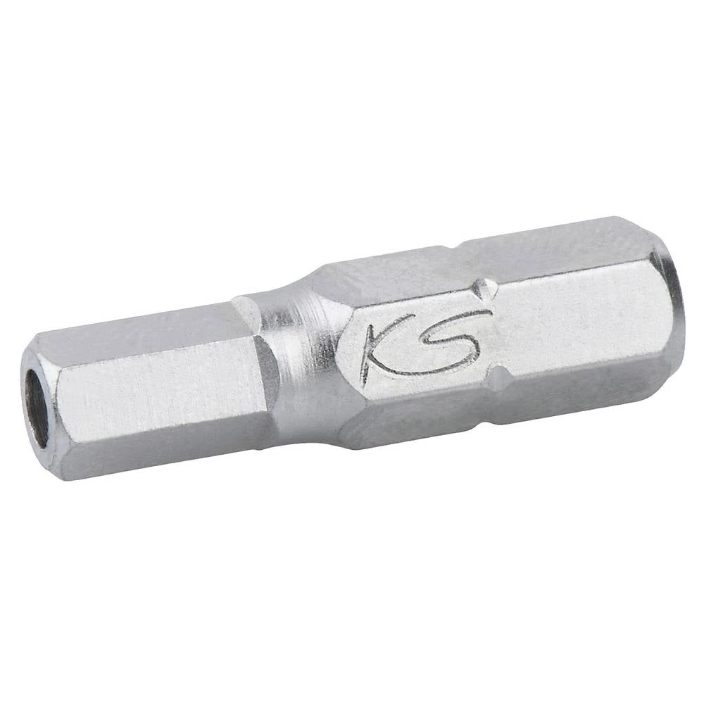 KS Tools 911.2934 šestrubni bit specijalni čelik poniklovani C 6.3 kom. slika