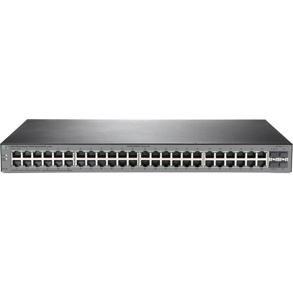 Hewlett Packard Enterprise HPE 1920S 48G 4SFP Switch EU en Upravljani mrežni preklopnik slika