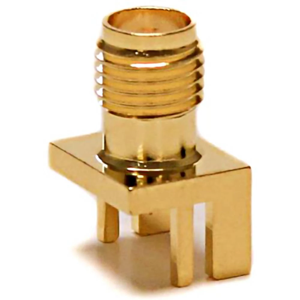 Mueller Electric BU-1420701841 adapterski utikač SMA-utičnica - tiskana pločica mjedena slika