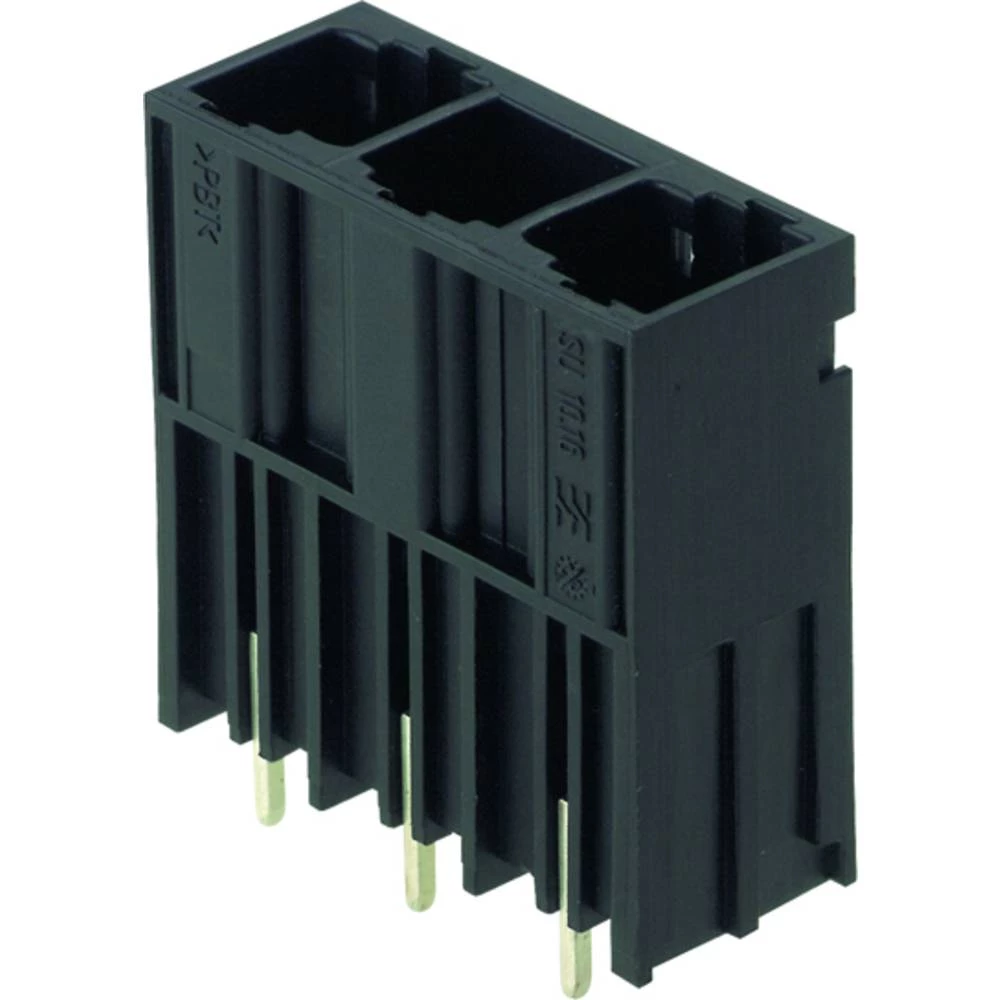 Utični konektor za tiskanu pločicu 1813420000 Weidmüller crna sadržaj: 50 komada slika