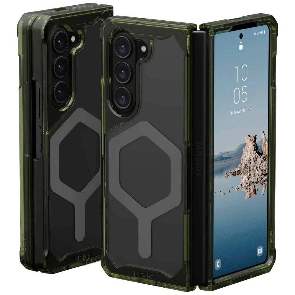 Urban Armor Gear Plyo Pro Case stražnji poklopac za mobilni telefon Samsung Galaxy Z Fold5 maslinasto-zelena, space siva slika