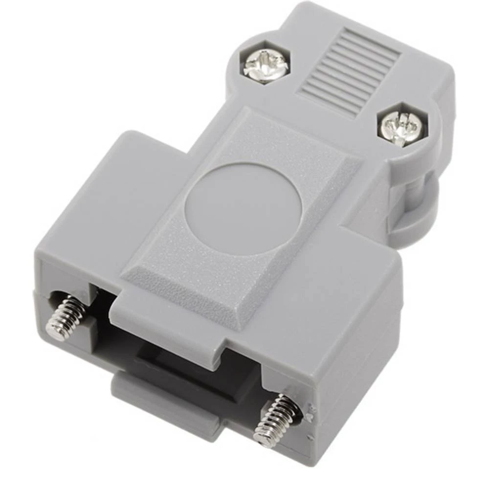 D-SUB kućište Broj polova: 9 Umjetna masa ojačana staklenim vlaknima, otporna na udare 180 ° Siva encitech DFCK09-P-K 1 ST slika