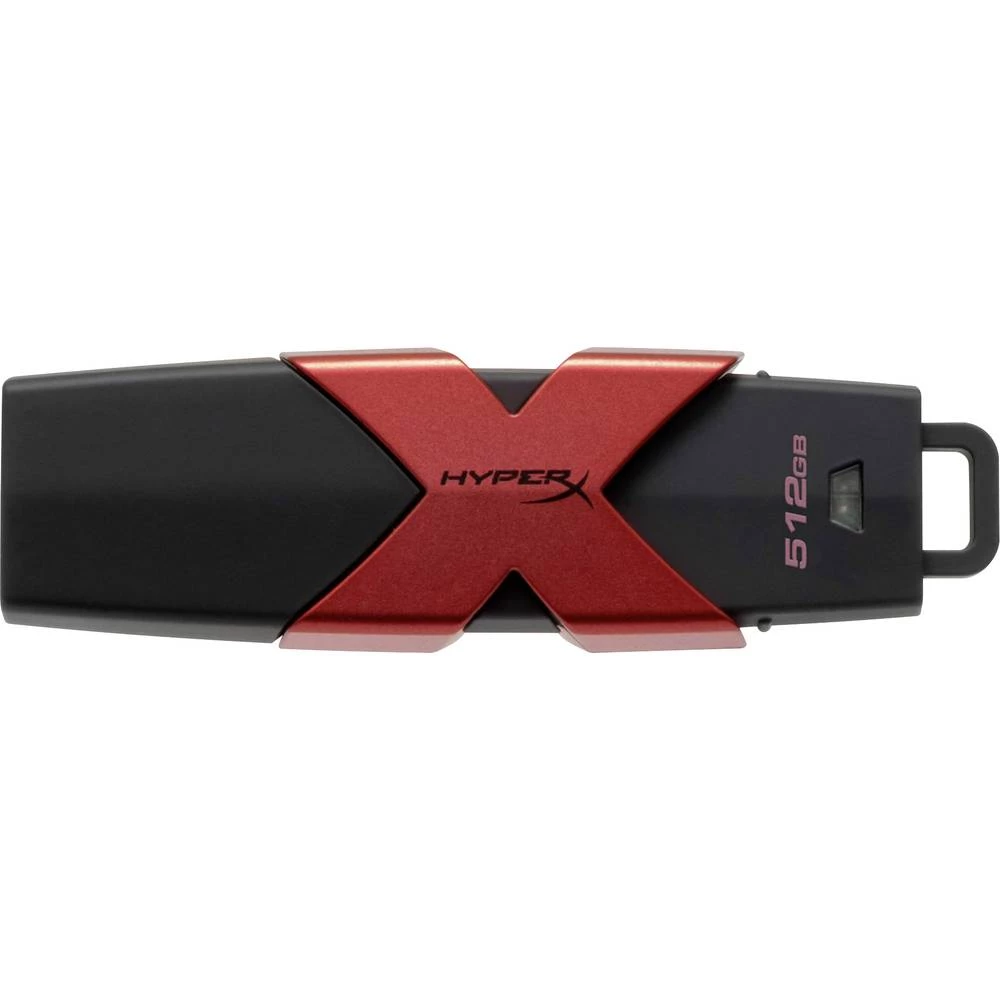 USB Stick 512 GB Kingston HyperX Savage - USB-Flash-Laufwerk - 512 Crna/crvena HXS3/512GB USB 3.1 slika