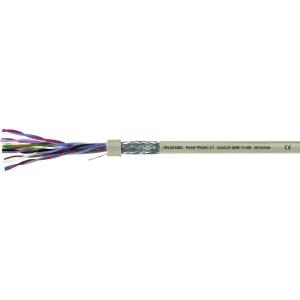 Helukabel 19972-500 podatkovni kabel LiYCY 3 x 2 x 0.34 mm² siva 500 m slika