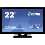 Zaslon na dodir 54.6 cm (21.5 ") Iiyama ProLite T2236MSC-B2AG 1920 x 1080 piksel 16:9 8 ms VGA, USB, DVI, HDMI™ AMVA LED