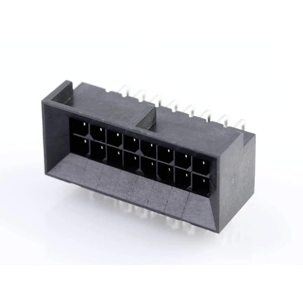 Molex ugradna standardna letva s muškim kontaktima Ukupan broj polova 16 444281601 1 St. Tray slika