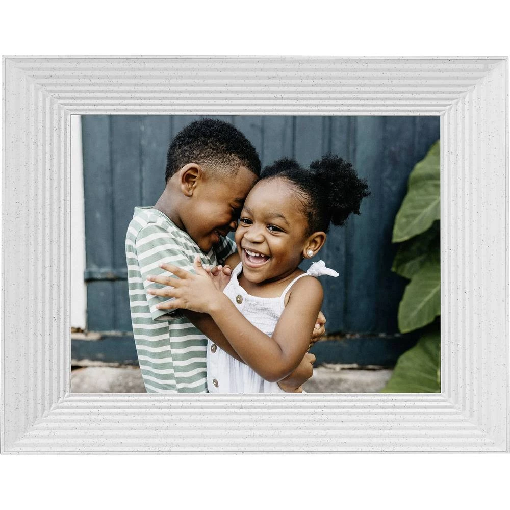 AURA Mason digitalni okvir za fotografije 22.9 cm 9 palac  1600 x 1200 Pixel  bijela, kvarcna slika