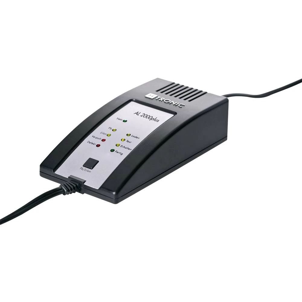 H-Tronic 1241225 AL 2000 plus Olovni punjač za Olovno-kislinski, Olovno-koprenast, Olovno-gelni, Litijev-ionski slika