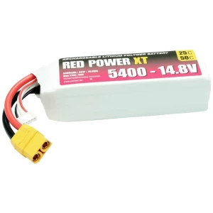 Red Power lipo akumulatorski paket za modele 14.8 V 5400 mAh softcase XT90 slika