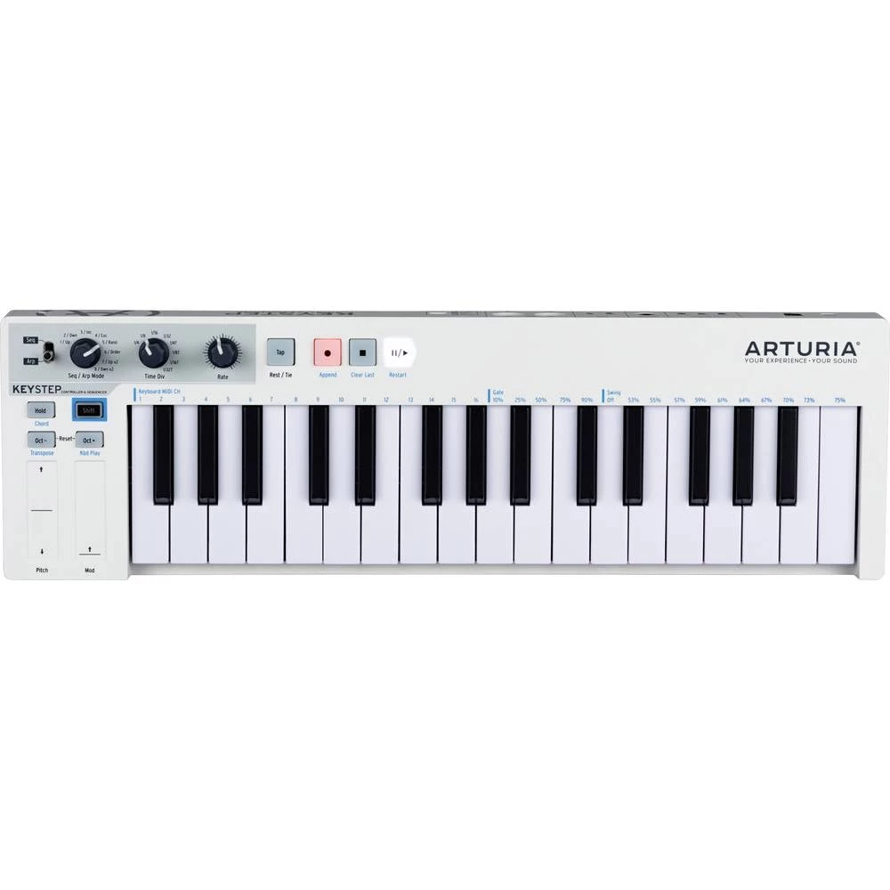 Arturia KeyStep tipkovnica bijela slika