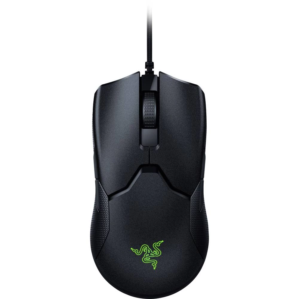 Razer Viper - Ambidextrous USB gaming miš Optički Osvjetljen, Integrirana profilna memorija Crna slika