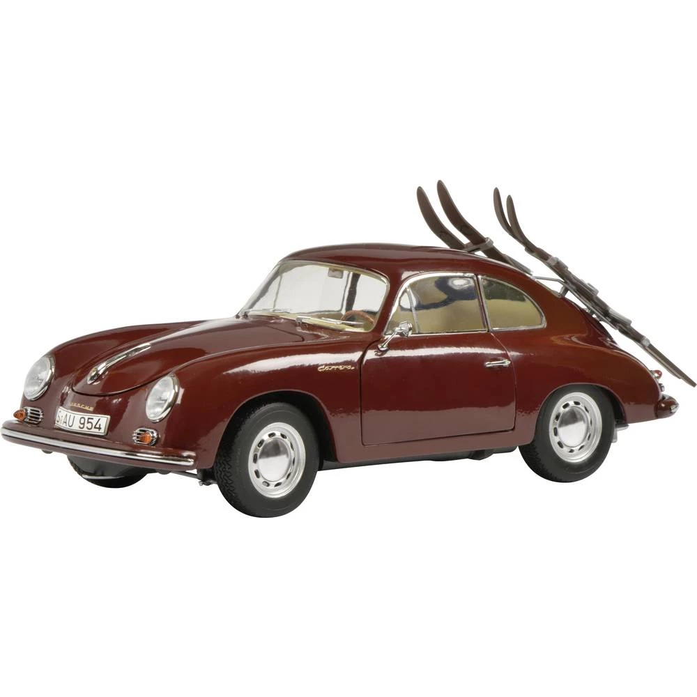 1:18 model automobila Schuco Porsche 356A Skiurlaub slika
