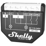 Shelly Wave 2PM UP relej maks. 16A, 2 kanala, funkcija mjerenja, Z-Wave Shelly Wave 2PM aktuator prebacivanja Z-Wave, Z-Wave+