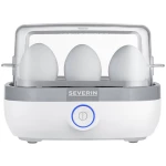 Severin EK 3164 kuhalo za jaja s mjernom šalicom, s bušilom jaja, bez BPA bijela, siva