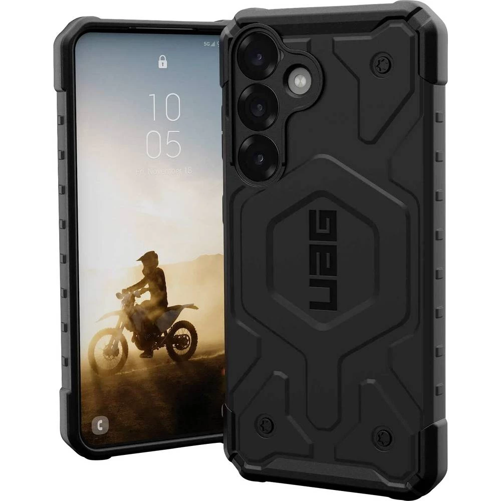 Urban Armor Gear Pathfinder vanjska torbica za mobilni telefon Samsung Galaxy S25 crna induktivno punjenje, otporna na u slika