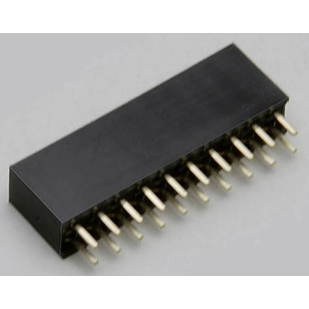 BKL Electronic Standardna letva sa ženskim kontaktima Broj redova: 2 Broj polova po redu: 5 10120653 1 ST slika