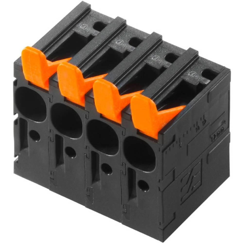 Weidmüller LLF 7.50/04/90V 5.0SN BK BX Opružna blok spojka 80 ST slika