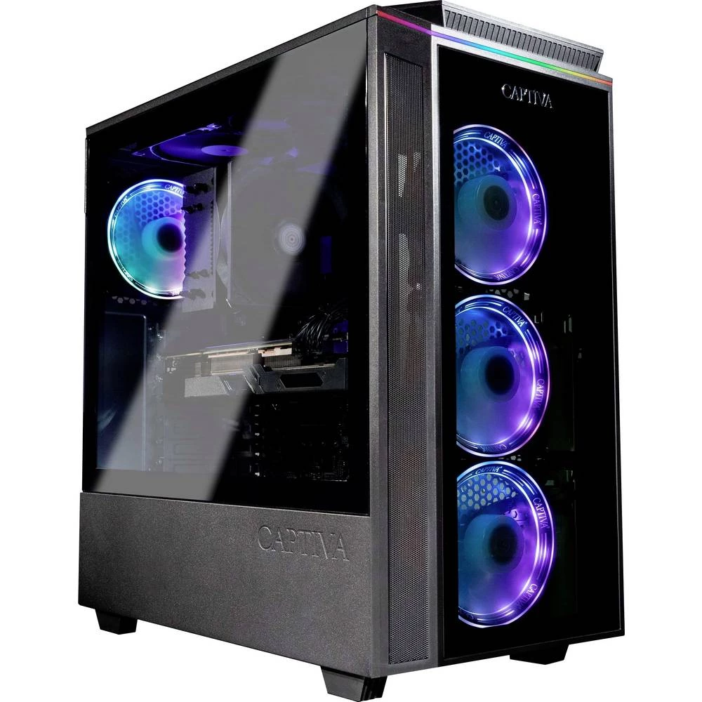 Captiva Gaming pc Advanced Gaming R90-797 (Ryze 2.5 cm (1 palac) AMD Ryzen 7 7800X3D 5 GHz 32 GB RAM AMD Radeon grafika slika