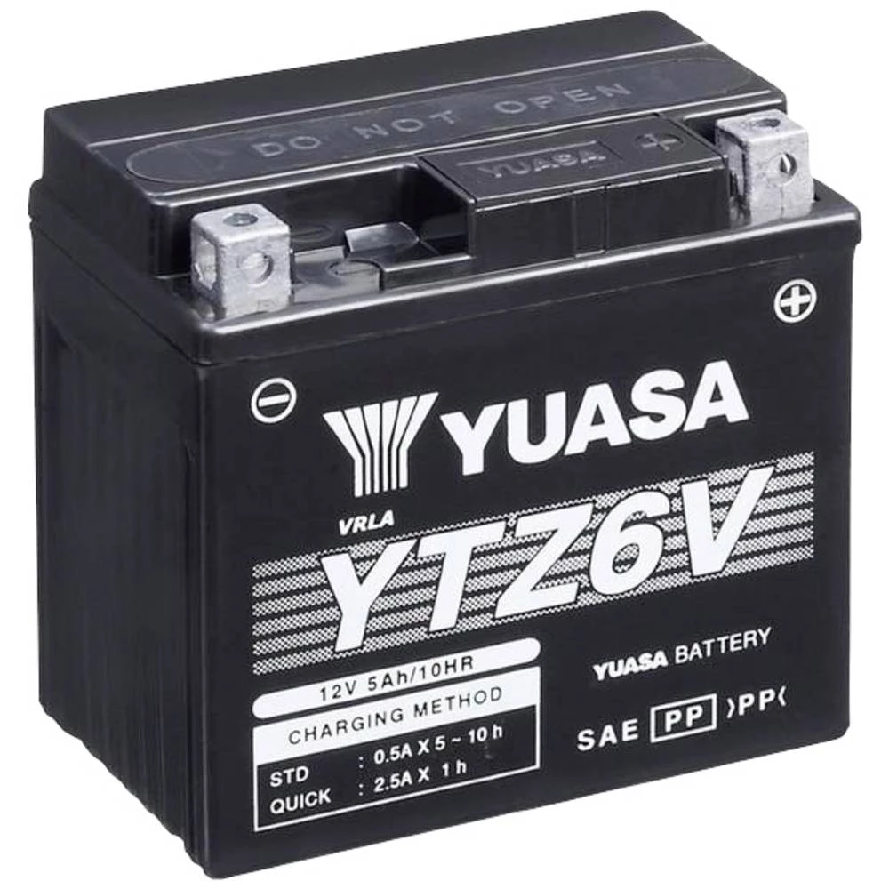 Yuasa YTZ6V baterije za motor 12 V 5 Ah slika