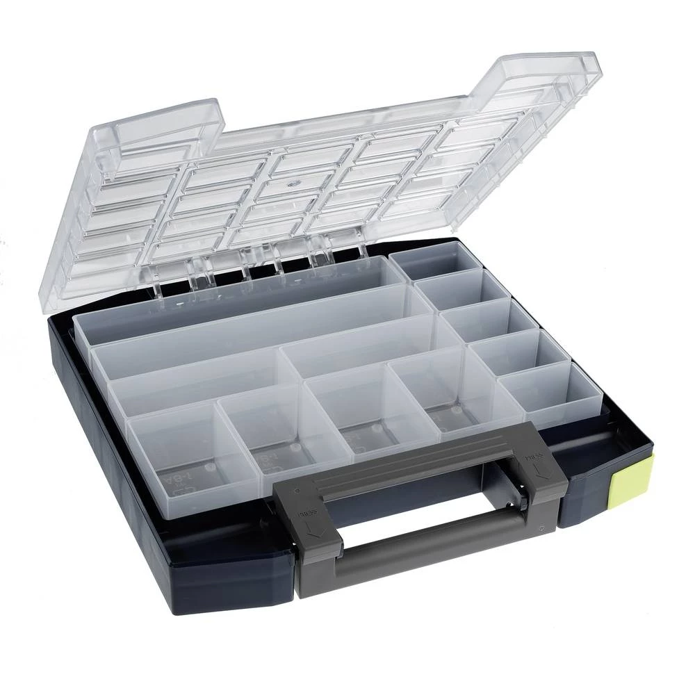 raaco Boxxser 55 5x5-13 Sortirni kovčeg (Š x V x d) 298 x 55 x 284 mm Broj odjeljaka: 13 slika