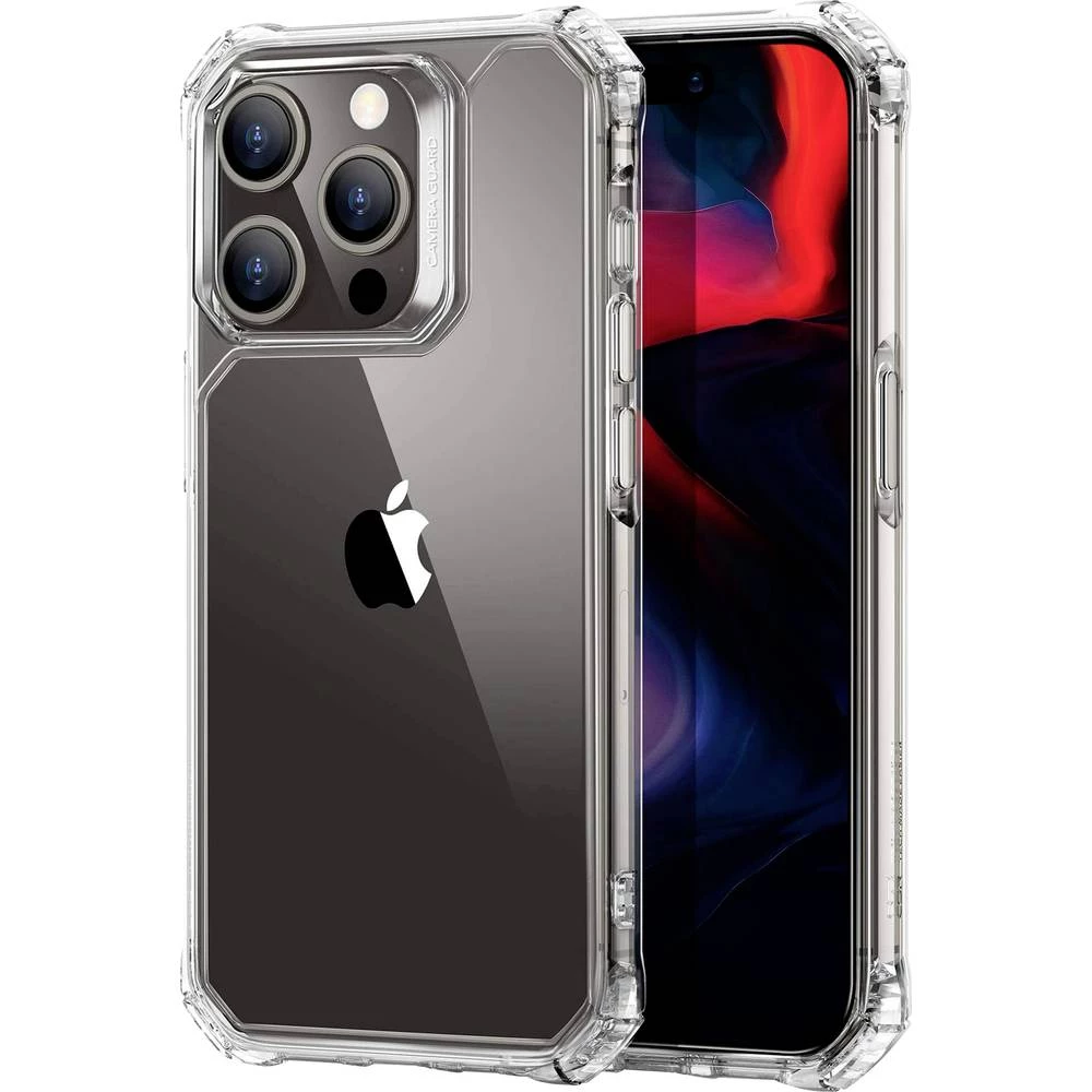 ESR Air Armor Case stražnji poklopac za mobilni telefon Apple iPhone 15 Pro prozirna induktivno punjenje slika