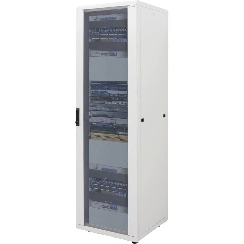 19" mrežni ormar LogiLink D22S66B 600 mm 22 U crna (RAL 9005) slika