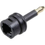 Toslink Digital-Audio adapter [1x optički utikač 3.5 mm - 1x Toslink-utikač (ODT)] 0 m crn