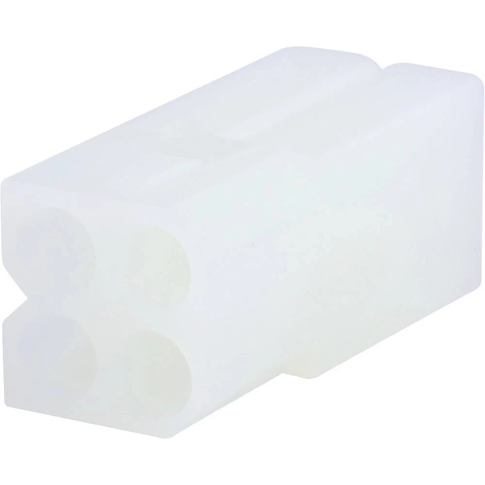 Molex 03091049 2.36mm Diameter Standard .093'' Pin and Socket Receptacle Housing, 4 Circuits, Dual Row, without Mounting slika