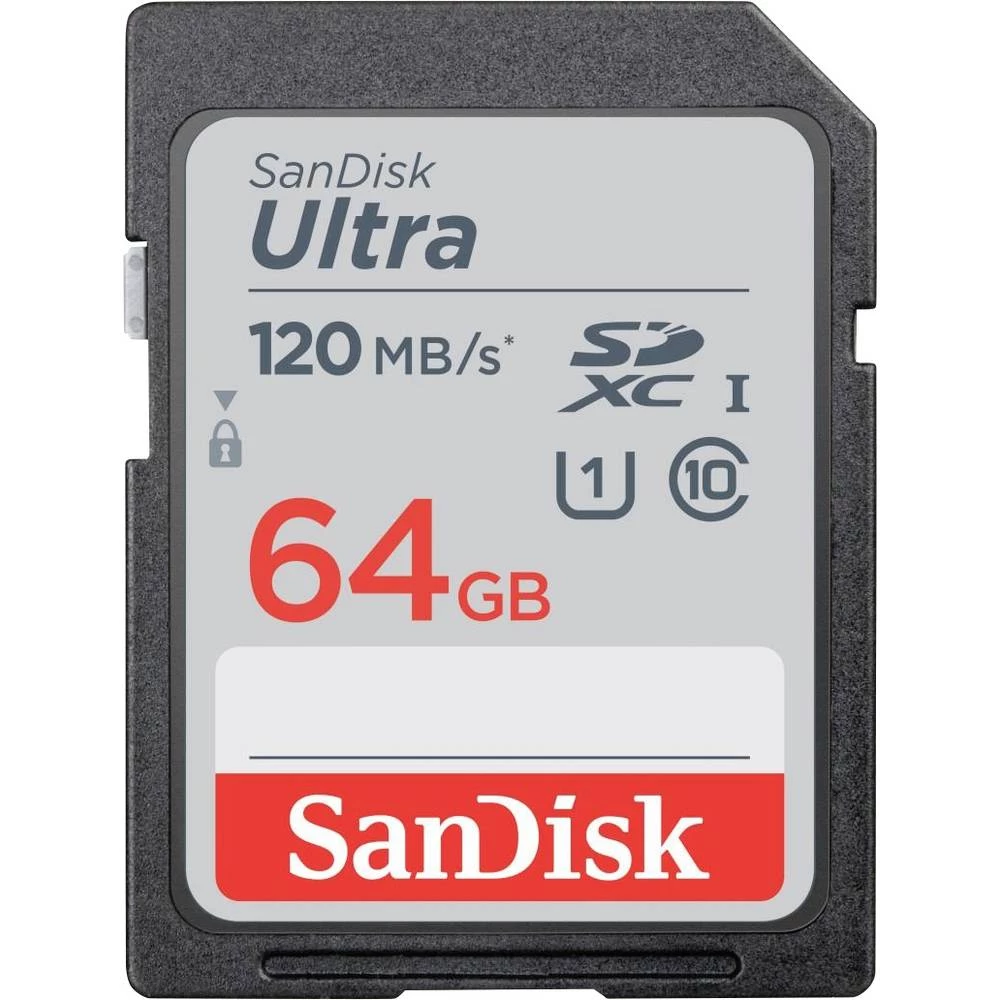 SanDisk SDXC Ultra 64GB (Class 10/UHS-I/120MB/s) sdxc kartica 64 GB Class 10, UHS-I slika