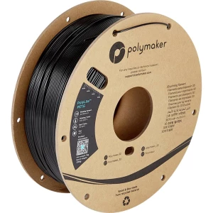Polymaker PB01001 PolyLite 3D pisač filament PETG otporan na toplinu, visoka vlačna čvrstoća 1.75 mm 1000 g crna  1 St. slika