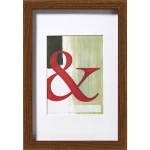 Walther EA040N izmjenjivi okvir za slike Format papira: 30 x 40 cm smeđa boja