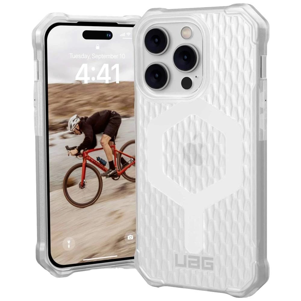 Urban Armor Gear Essential MagSafe Pogodno za model mobilnog telefona: iPhone 14 Pro, prozirna Urban Armor Gear Essential MagSafe case Apple iPhone 14 Pro prozirna slika