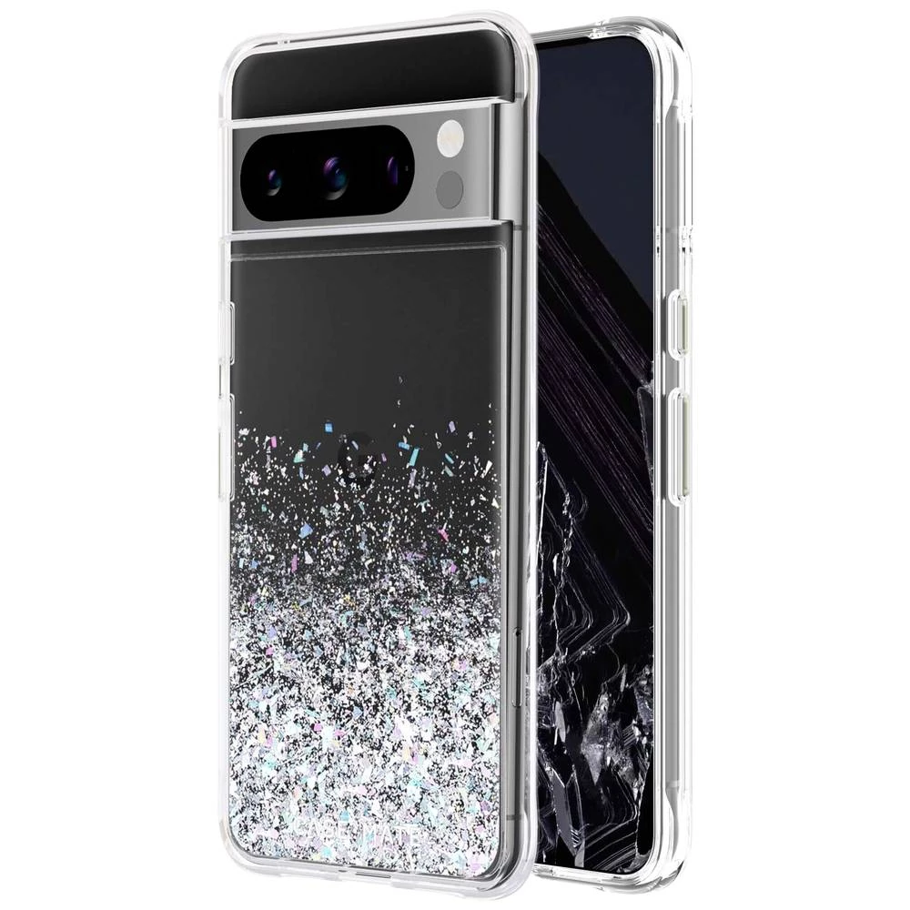 Case-Mate Twinkle Ombre Case stražnji poklopac za mobilni telefon Google Pixel 8 Pro prozirna, blještavilo induktivno pu slika