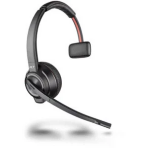 Plantronics DECT Headset Savi W8210 USB monaural Telefonske slušalice Bluetooth Bežične, Mono Na ušima Crna slika