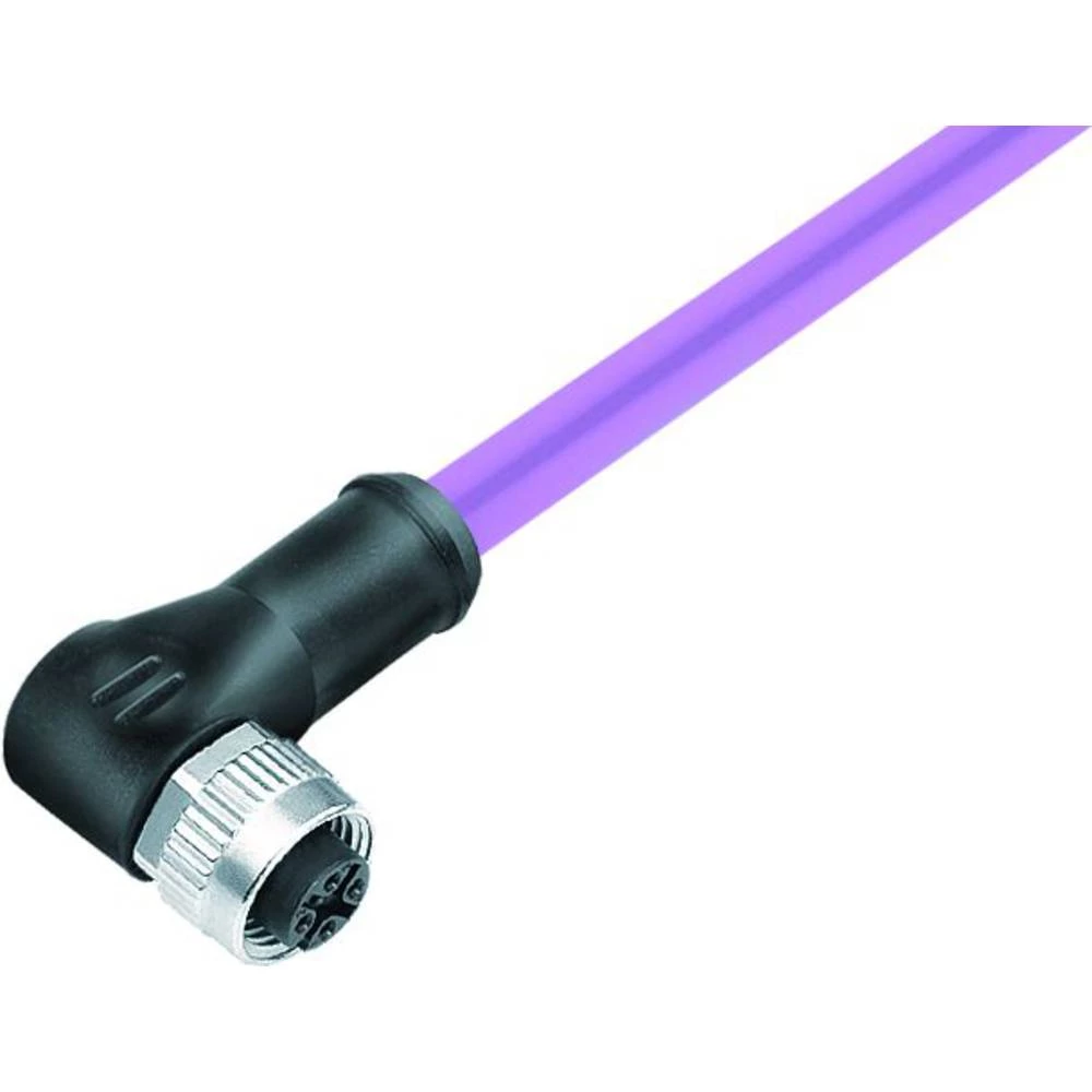 binder 77 2534 0000 50705-1000-20 utični konektor za senzor/aktivator, konfekcionirani ženski konektor, kutni 10 m Broj slika