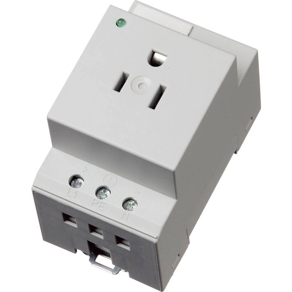 utičnica za razvodni ormar Pfannenberg PPS socket-outlet "USA" - 125V siva 1 St. slika