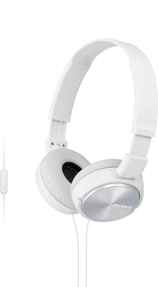 Slušalice s mikrofonom MDR-ZX310APW Sony za Android, bijela slika