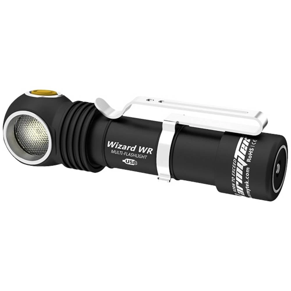 ArmyTek Wizard WR Magnet White & Red LED ručna lampa s magnetnim držačem pogon na punjivu bateriju 1300 lm 360 h 65 g slika