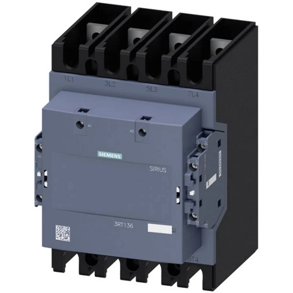 Siemens 3RT1363-6AE36 kontaktor  2 zatvarač, 2 otvarač 90000 W 1000 V     1 St. slika