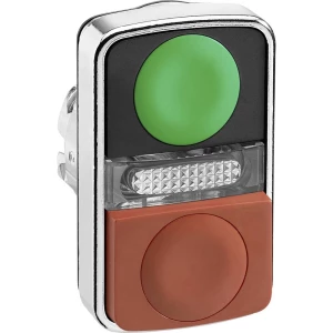 Schneider Electric ZB4BW7L3740 prednji element za osvijetljeni gumb ponovno postavljiv (Ø) 22 mm neobilježeno krom boja 1 St. slika