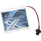 NiMh akumulatorski paket za modele 4.8 V 600 mAh Broj ćelija: 4 Amewi Štap Micro automobilska utičnica