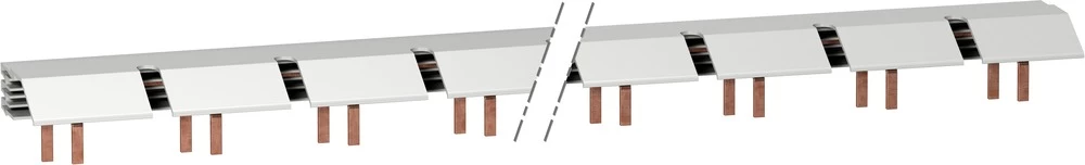 Fazna šina Svijetlosiva 1-polni 63 A Schneider Electric A9N21037 slika