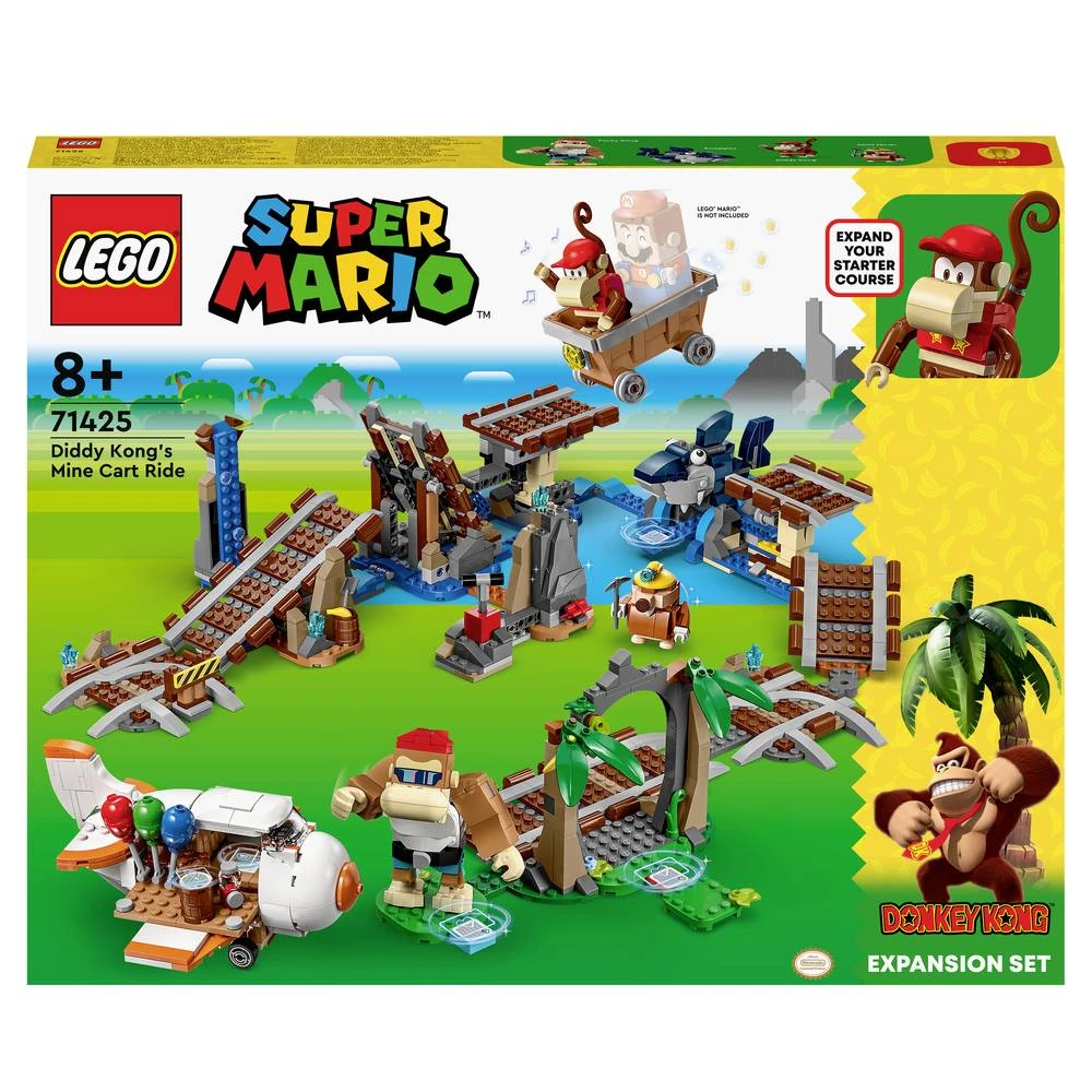 71425 LEGO® Super Mario™ Diddy Kong',s Cart Ride Expansion Set slika