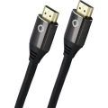 Oehlbach HDMI AV priključni kabel [1x muški konektor HDMI - 1x muški konektor HDMI] 0.75 m crna slika
